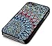 Black Snap-On iPhone Cover Case for 4/4S iPhone - Aztec Mayan Mosaic Design - Height:4.5 Inches X Width: 2.5 Inches X Thickness:0.5 Inches