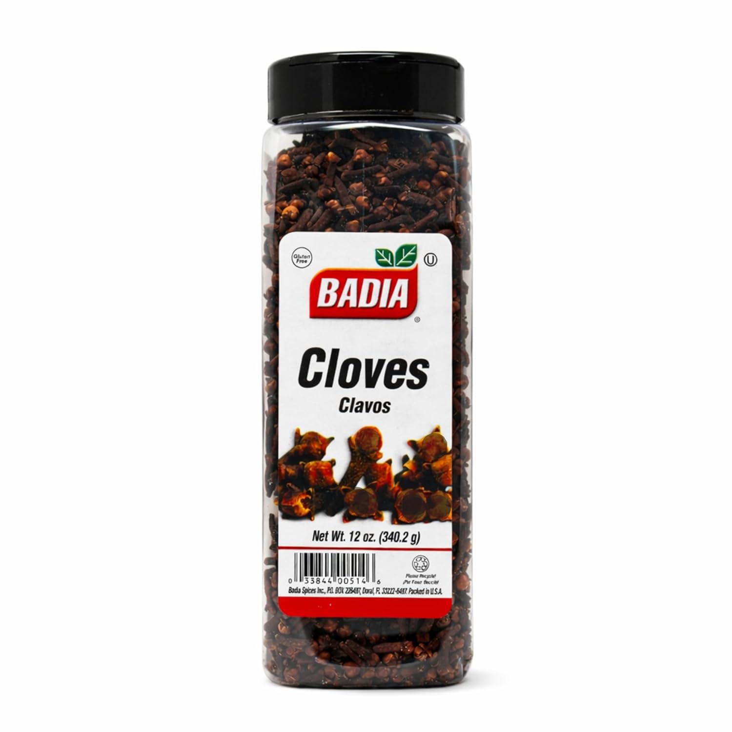 Badia Cloves Whole, 12 Ounce (Pack of 6) - Premium Quality Spice for Baking, Cooking & Beverages, Aromatic & Flavorful