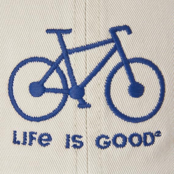 Image of Life is Good Antidepressant Bike Chill Cap Bone