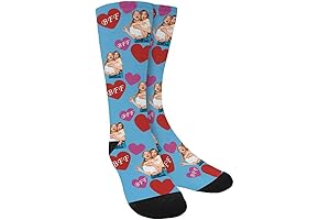 Personalized Socks with Your Own Photo for Best Friends