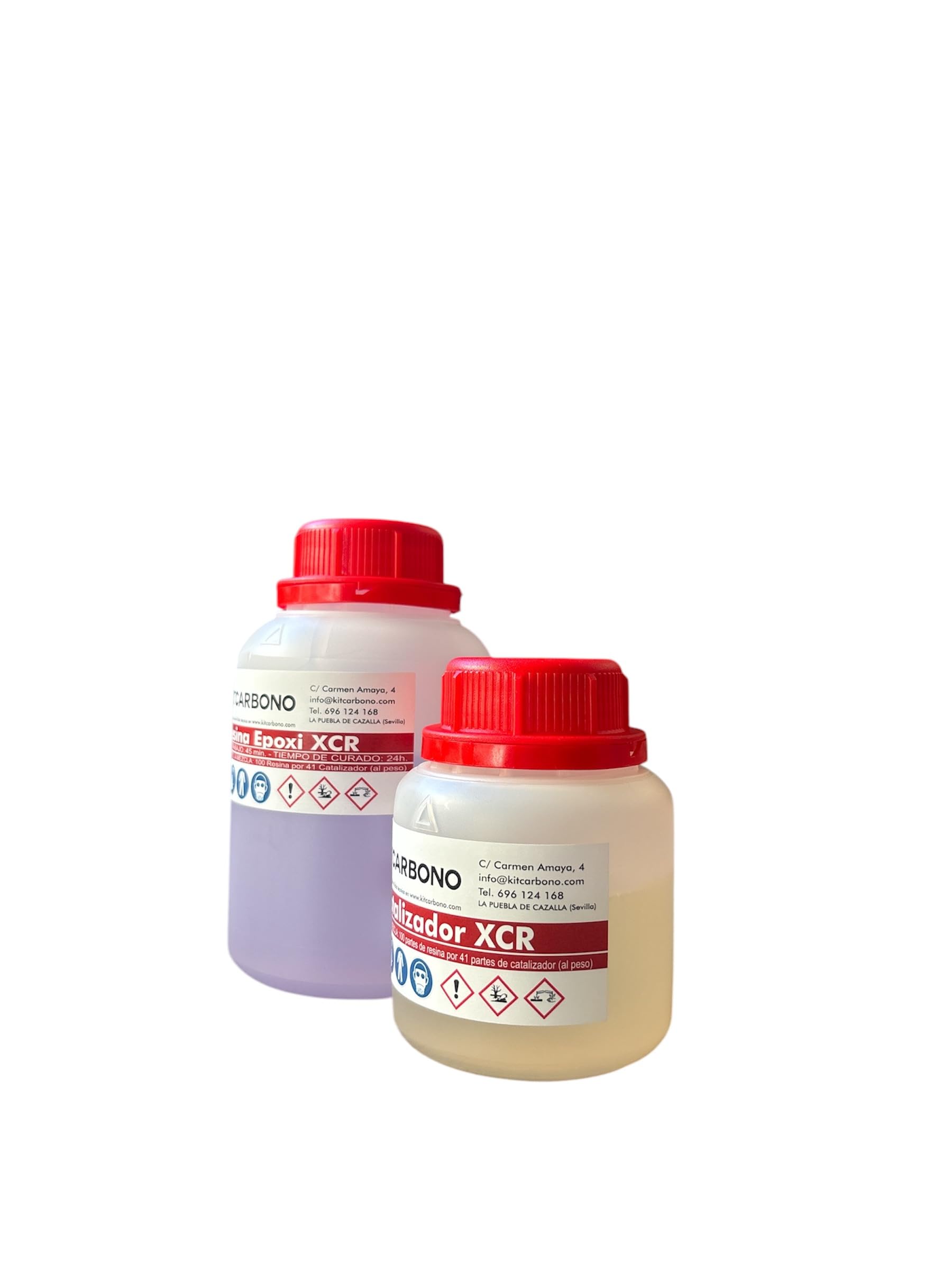Resina Epoxi Profesional XCR UltraClear Transparente UV 500gr