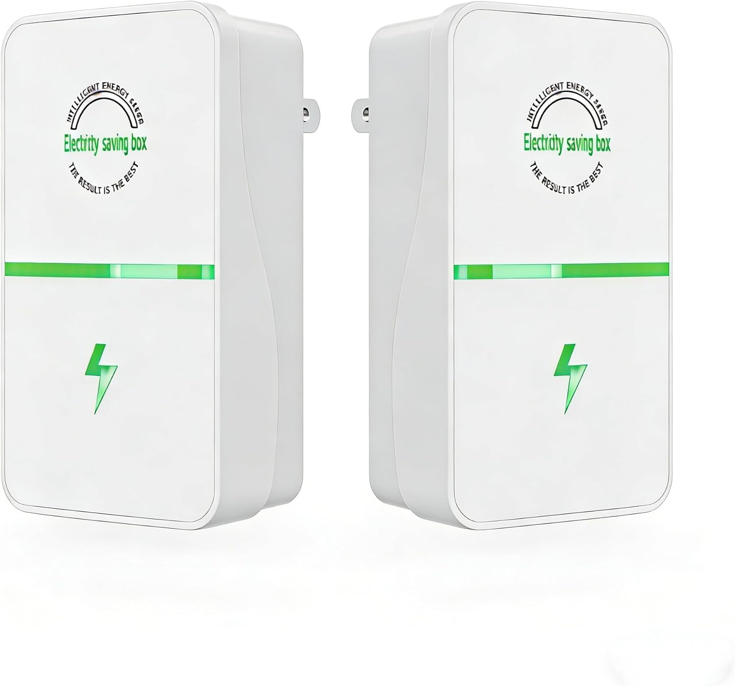 Stopwatt Smart Energy Saving Plug, Stop Watt Power Saver Device for Home & Office, Universal Electricity Saver 90V-250V 30KW, Safe & Durable (2-Pack)