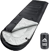 Vista 11 de MEREZA Sacos de Dormir XL para Adultos Clima Frío Saco de Dormir Grande y Ancho para Chicas y Chicos Grandes y Altos con Bolsa de Compresión