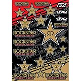Factory Effex - Factory Effex Sticker Sheet - Rockstar Gold - Gold - One Size