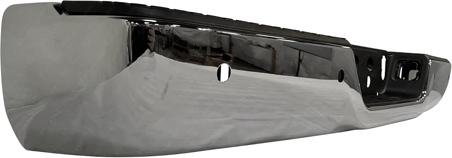 Mbi Auto - Chrome, Steel Rear Bumper Assembly for 2013-2018 RAM 2500 3500 Pickup W/Park 13-18, CH1103129