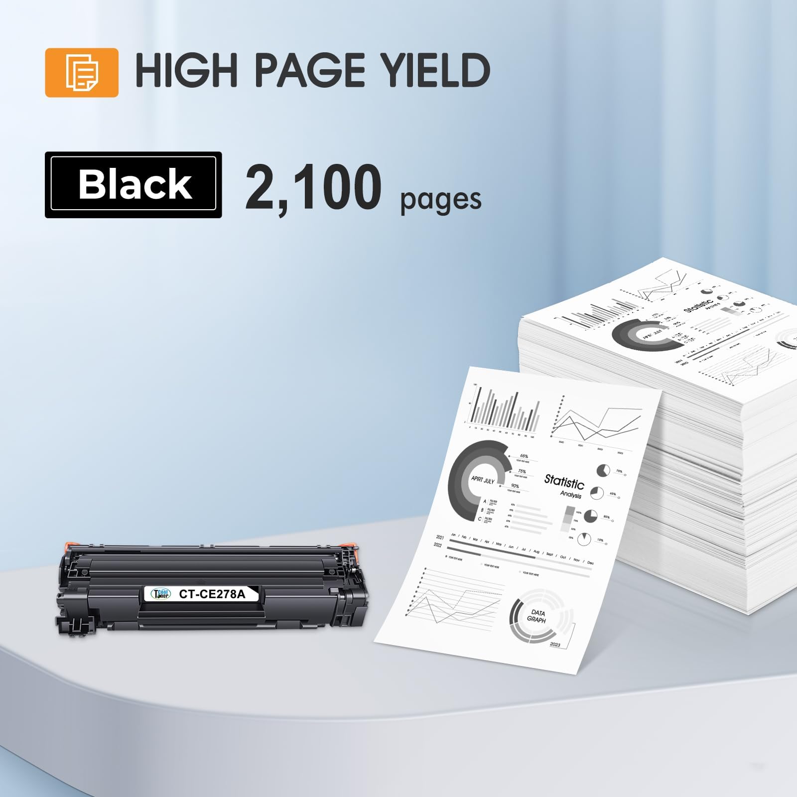 HP CE278A MICR 78A MICR MICR Toner Cartridge LaserJet M1530 MFP M1536dnf M1537dn
