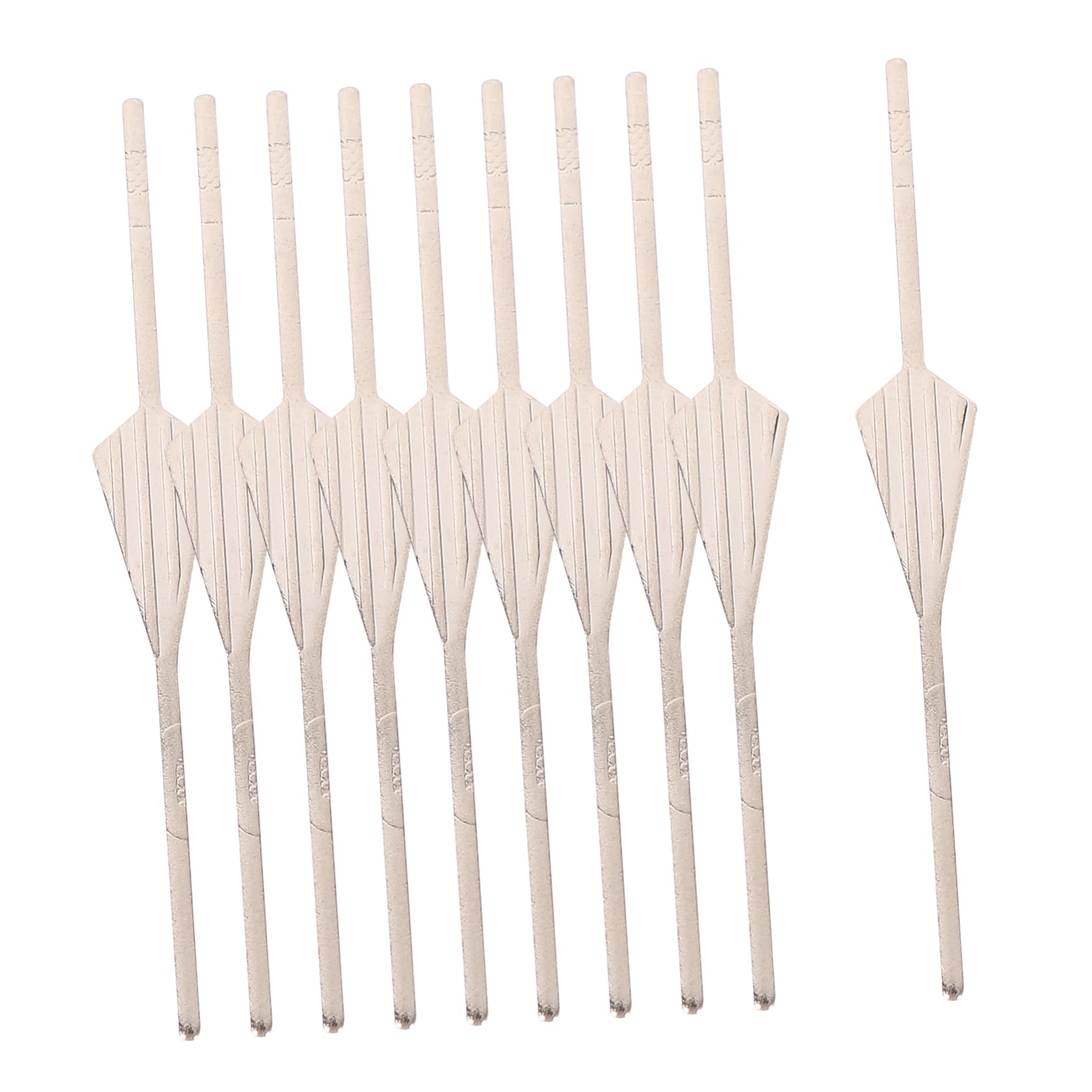 HOLIDYOYO 10pcs Connector Hooks Hook for Hanging Crystals Pure Copper Silver Crystal Prism Hangers Chandelier Replacement Parts