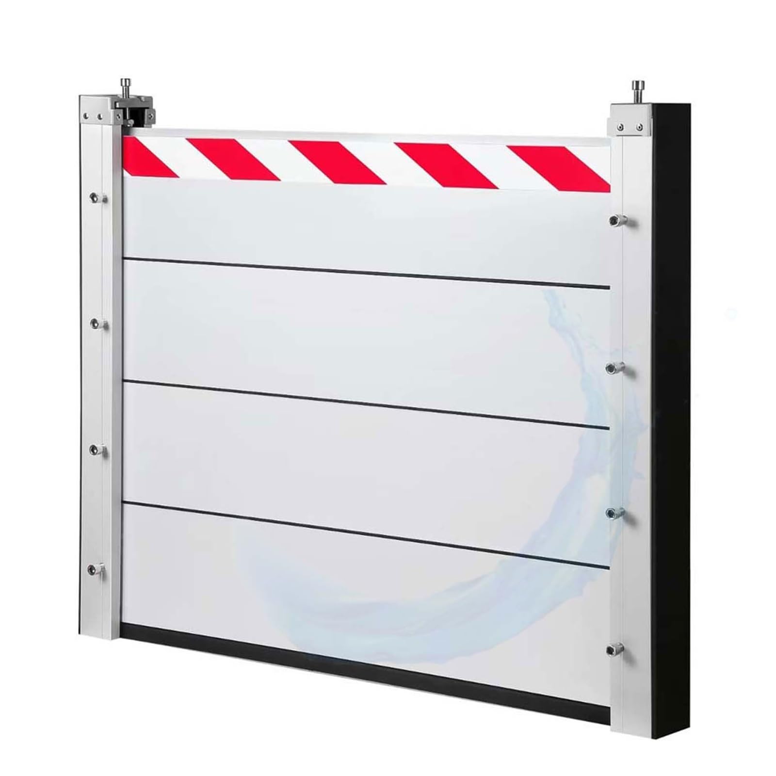 Barrera Anti Inundaciones Aluminio Extensible 270x60cm Reutilizable