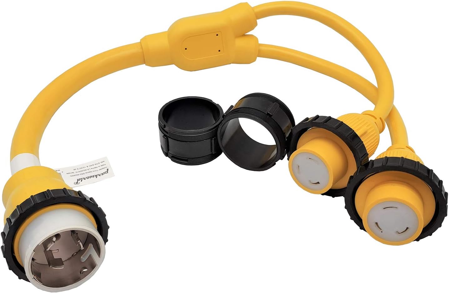 Parkworld 692026 Splitter Marine Shore Power Y Adapter SS2