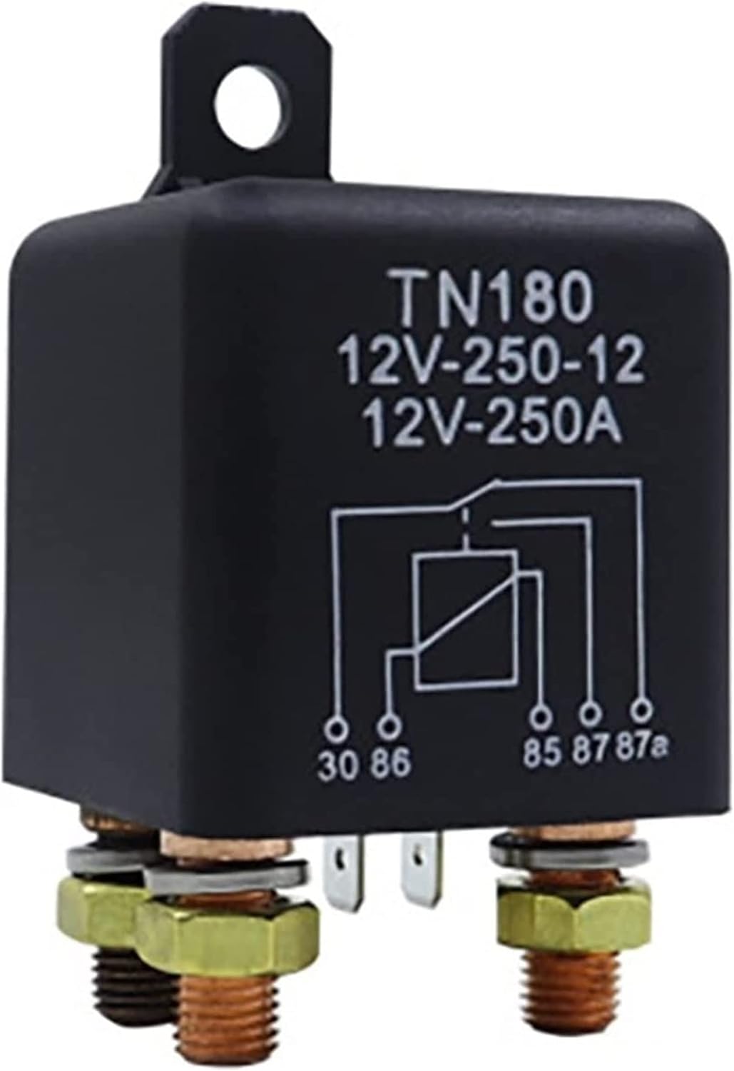 Berrysun Relay Car Truck Motor Automotive Relay 24V/12V 250A 1.8W 4.8W Continuous