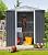 Patiometh 5FT x 3FT Outdoor Storage Metal Anti-Corrosion Utility Tool House with Lockable Door & Shutter Vents?Outdoor Waterproof Garden Tool Storage Sheds?with Metal Foundation?
