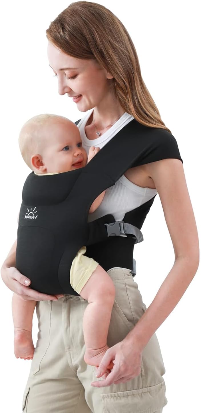 MOMTORY Baby Carrier for Newborns, Ergonomic Hip Seat Carrier — best baby carrier UK