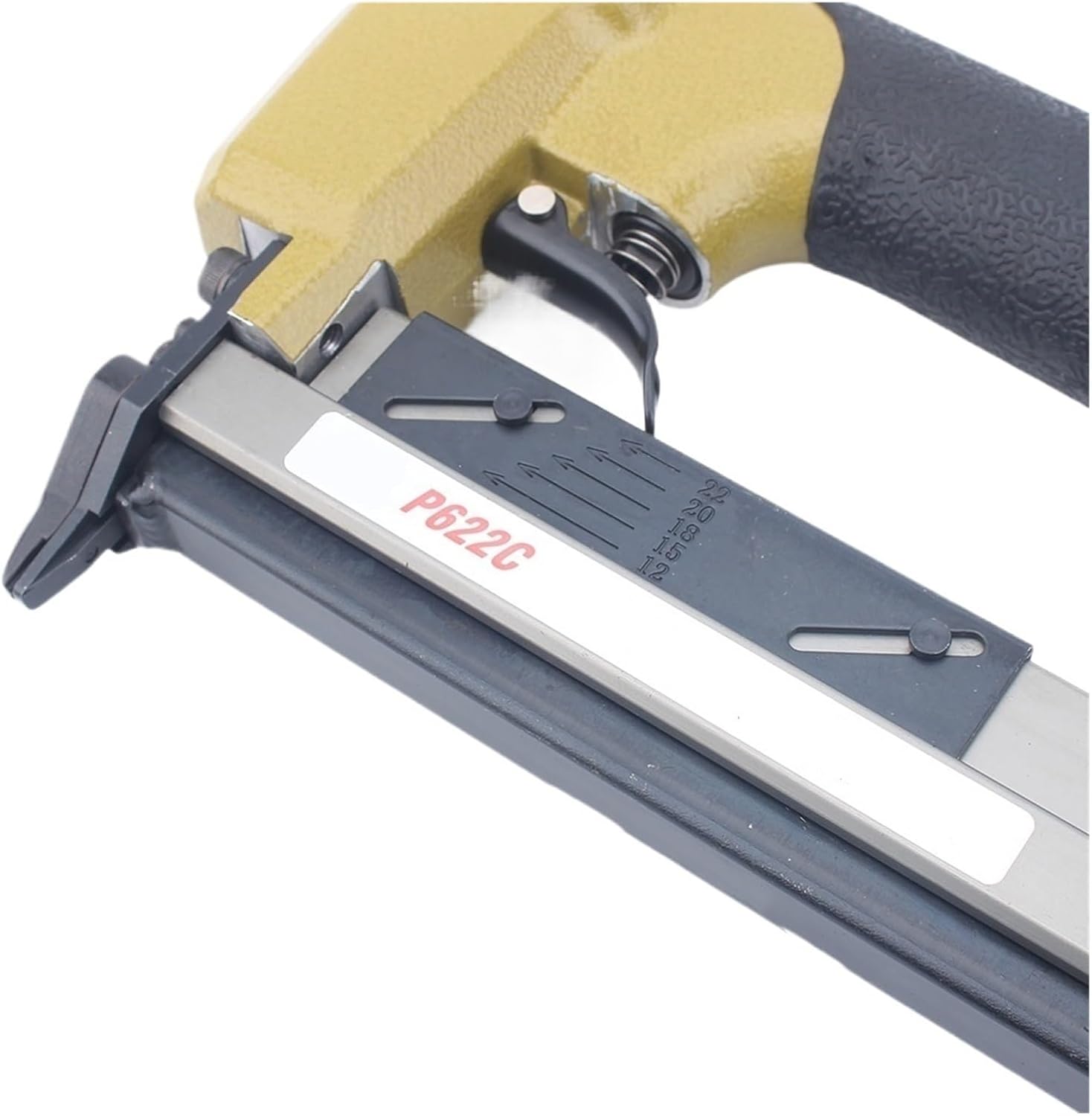 Pneumatic Power Nailer Decorative Tool 23GA P622C Pneumatic Nail Gun Air Stapler Gun Tools Capacity 150pcs for Woodworking