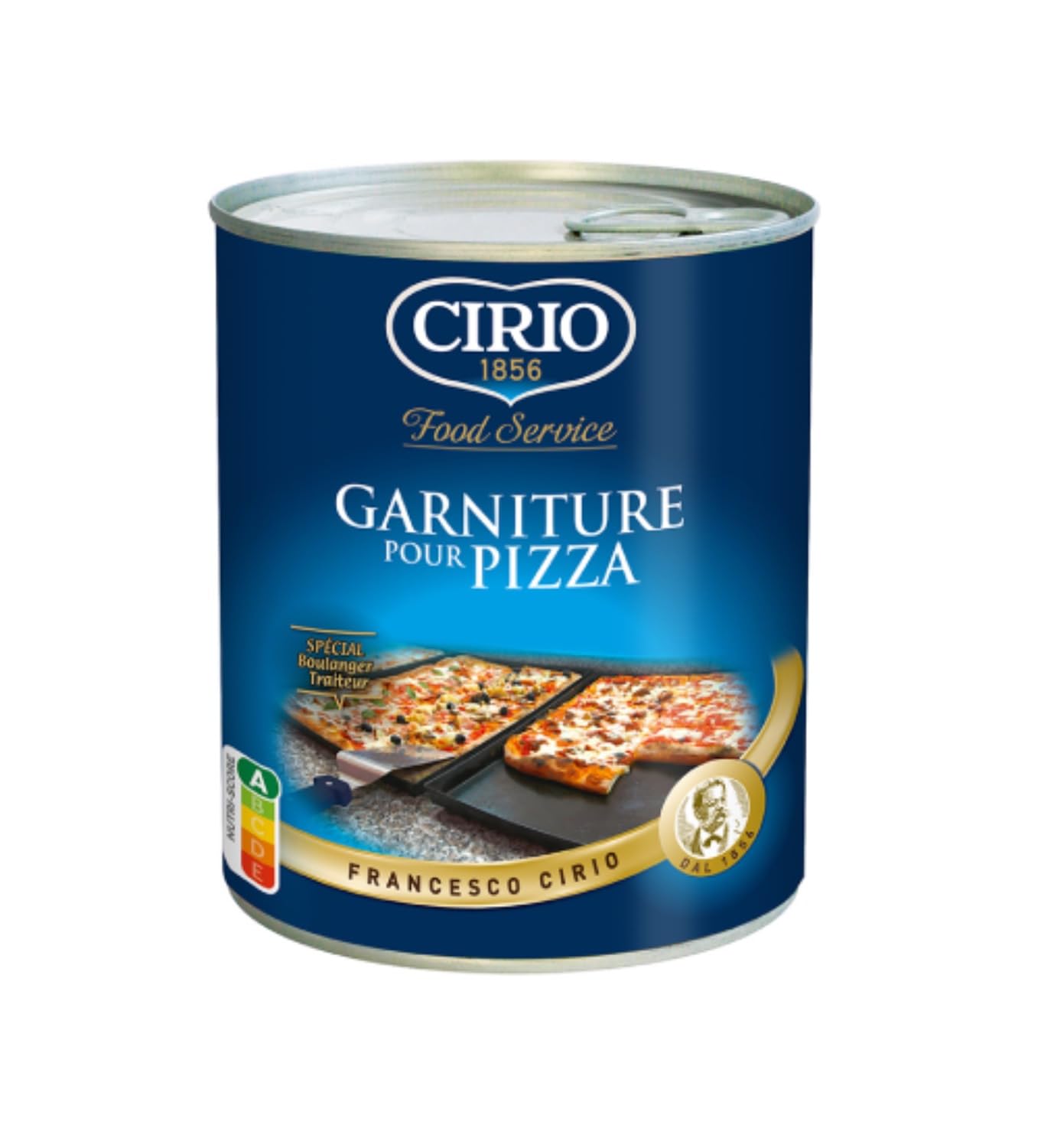 Garniture pour Pizza Cirio 800g/Boite - Offres de 2, 4 et 6 Boites - Livraison Gratuite France (4 boites)