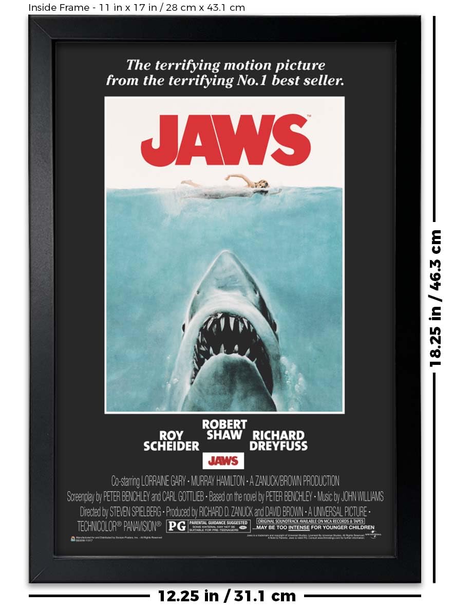 Amazon.com: Scorpio Posters Jaws - Movie Mini Poster - Officially