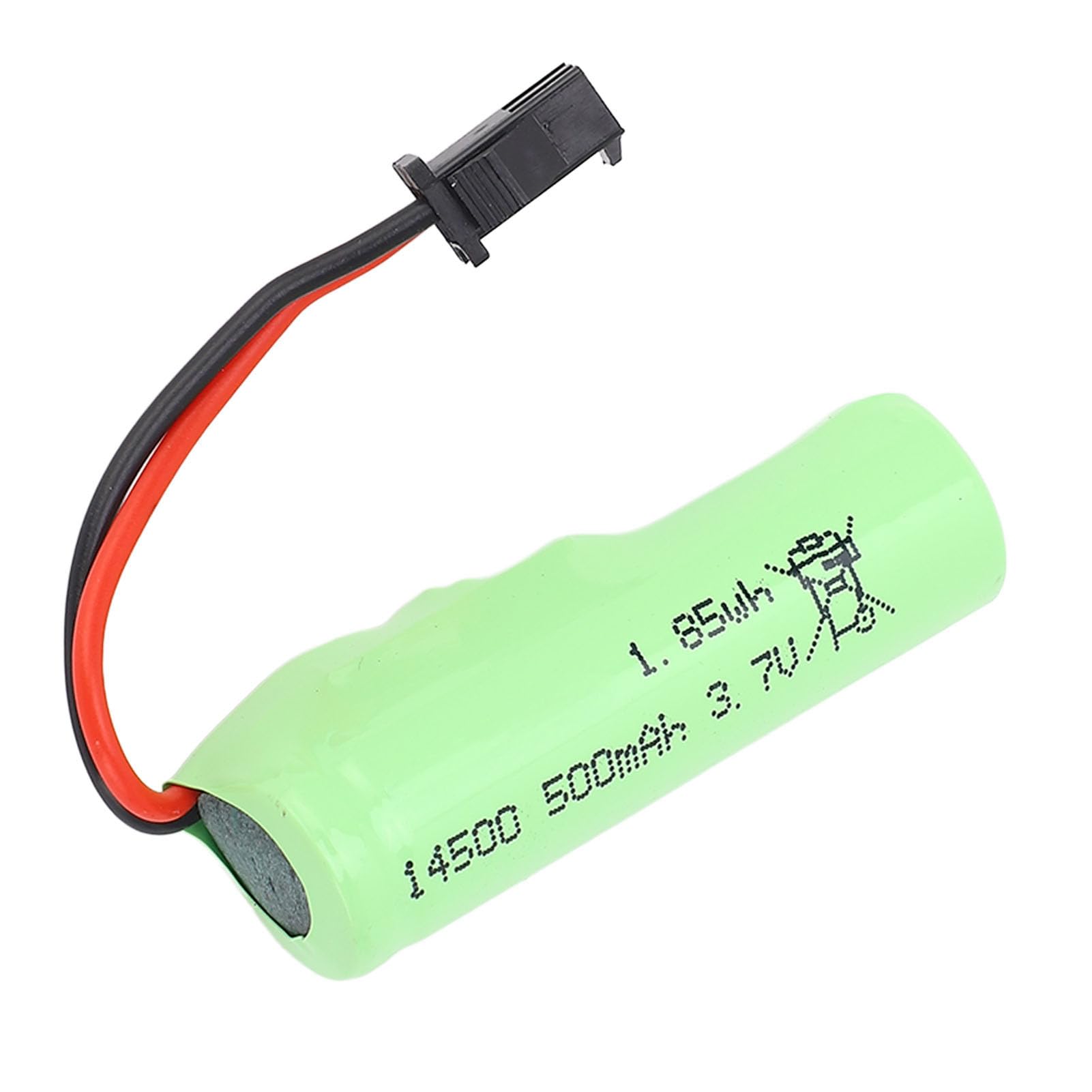 RC Car Battery, 3.7V 500mah High Capacity Lithium Battery Lightweight Lifespan Remote Control Car Battery Replacement RC Car Toy Battery Accessories