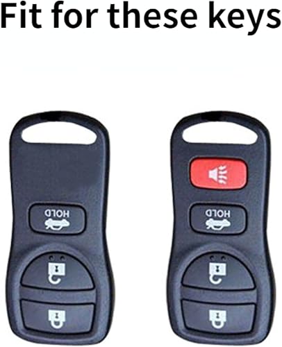 Miniatura 2 de Funda para llave de coche, accesorios para Nissan Tiida Sentra X-Trail T30 Altima Frontier Armada Maxima para Infiniti QX56 JA60 FX35