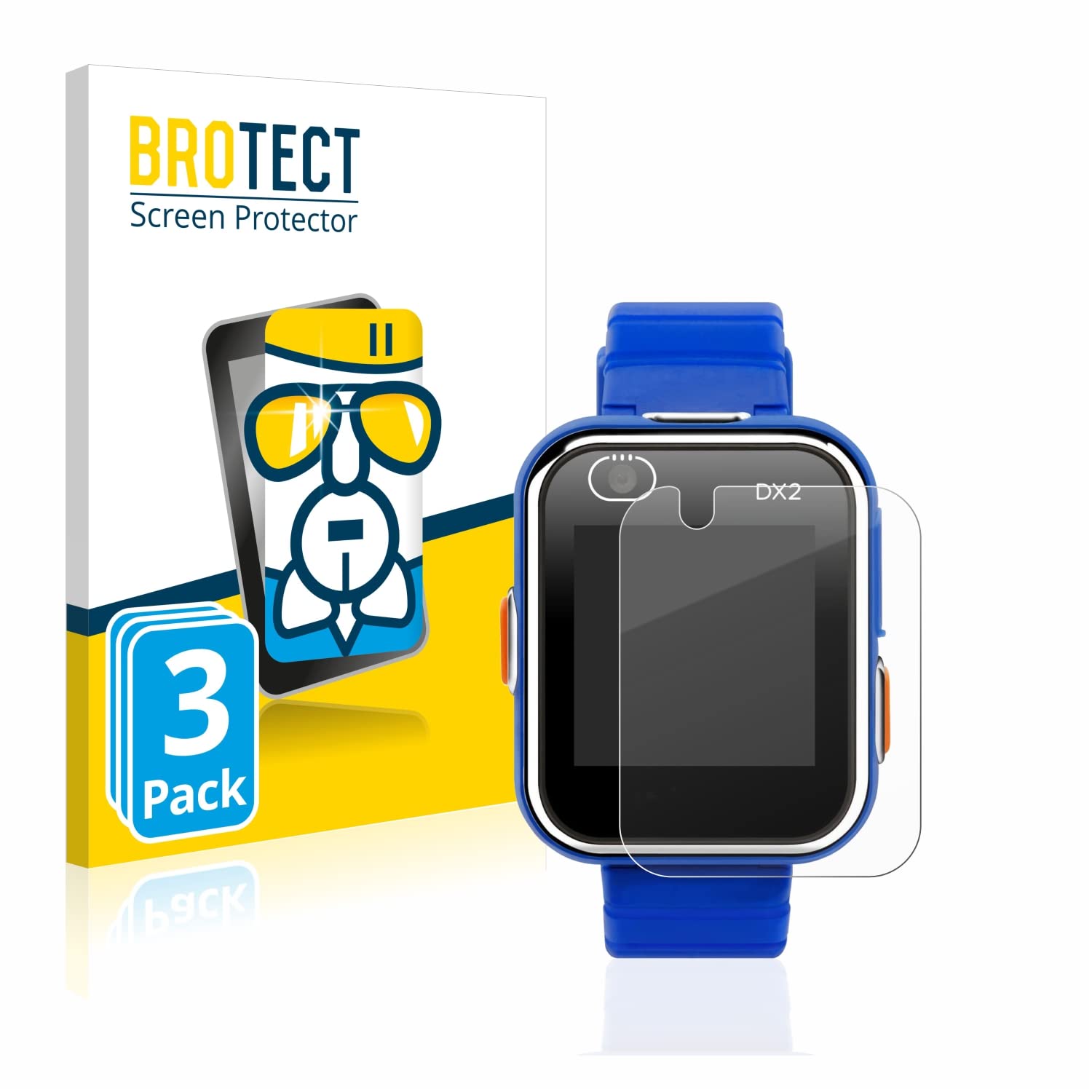brotect Pellicola Protettiva Vetro per Polar V650 Protezione Schermo [Durezza Estrema 9H, Chiaro