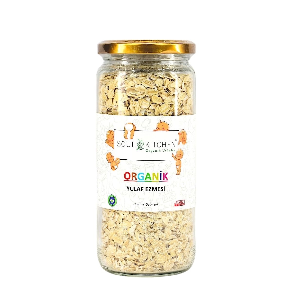 Soul Kitchen Organik Yulaf Ezmesi cam 200gr