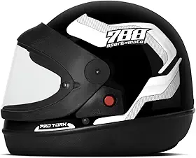 Capacete Fechado Moto Esportivo ABS Injetado Viseira Automática INMETRO Aprovado
