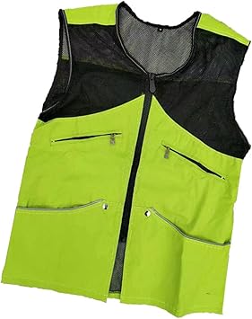 Dog Training Vest for Handlers Durable with Pockets Coat Dog Handler Trainer Vest Pet Trainers Jacket for Agility Dogs Outdoor Travel, Red, XLGreen,Medium
