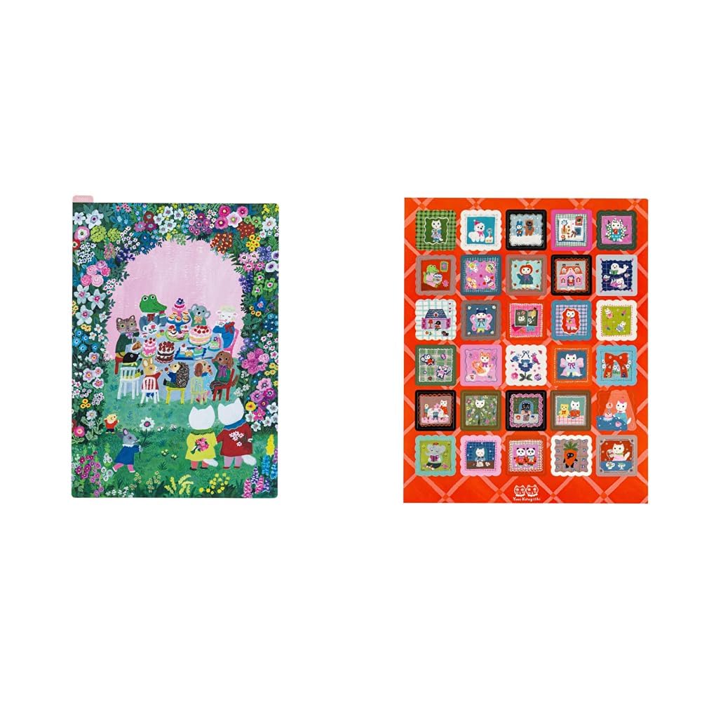Amazon.co.jp: 【セット買い】北岸由美/ほぼ日の下敷き in the garden