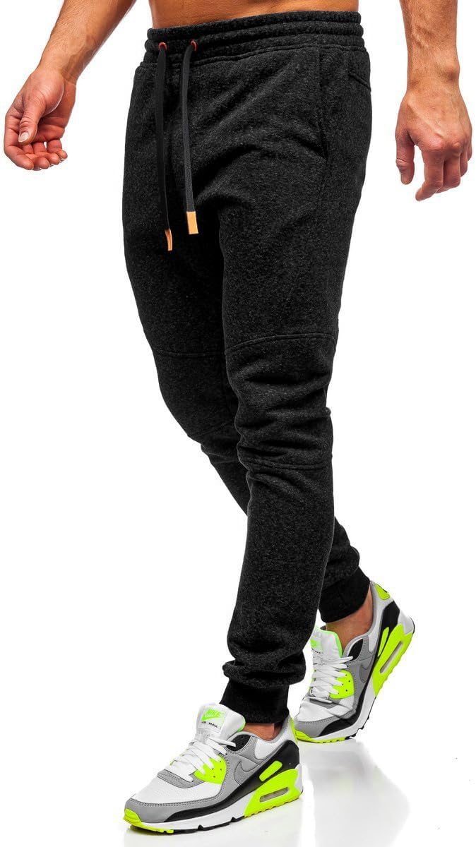Wangdo Mens Joggers Casual Drawstring Sweatpants Slim Fit Workout Training Gym Jogger Athletic Pants with Pockets - Image 3