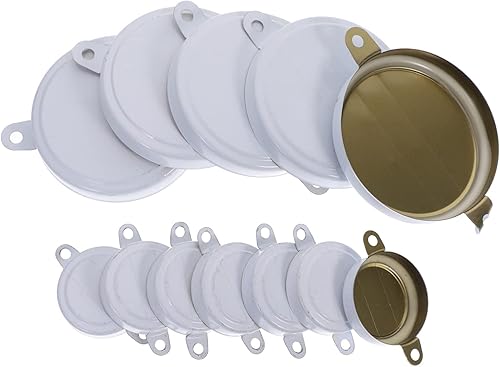 VILLCASE Tapón de tambor de 40 piezas, tapón de tambor de acero para bung, tapas de contrafuerte, tapas de tambor con sellos de silicona y anillos