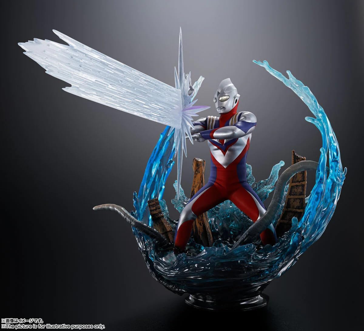 TAMASHII NATIONS - Ultraman Tiga - Ultraman Tiga Multi Type, Bandai Spirits FiguartsZERO Collectible Statue