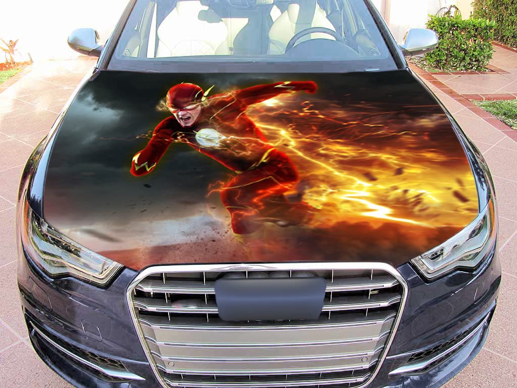 Car Hood Vinyl Wrap Color Graphics Decal Black Panther In Wakanda