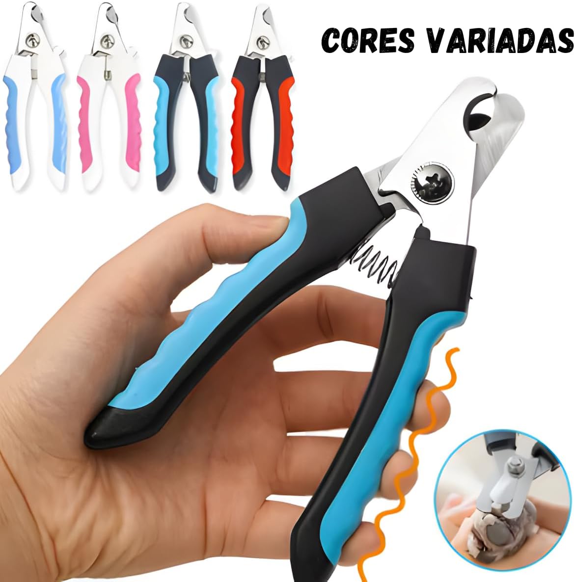 Cortador de Unhas Premium para Pets Cachorro Gato com Lixa Kit 2 Peças Rosa e Branco em Aço Inoxidável Alicate de Higiene Ferramenta de Cuidados Porte Pequeno Médio Grande Cortador de Unhas Premium para Pets Cachorro Gato com Lixa Kit 2 Peças Rosa e Branco em Aço Inoxidável Alicate de Higiene Ferramenta de Cuidados Porte Pequeno Médio Grande