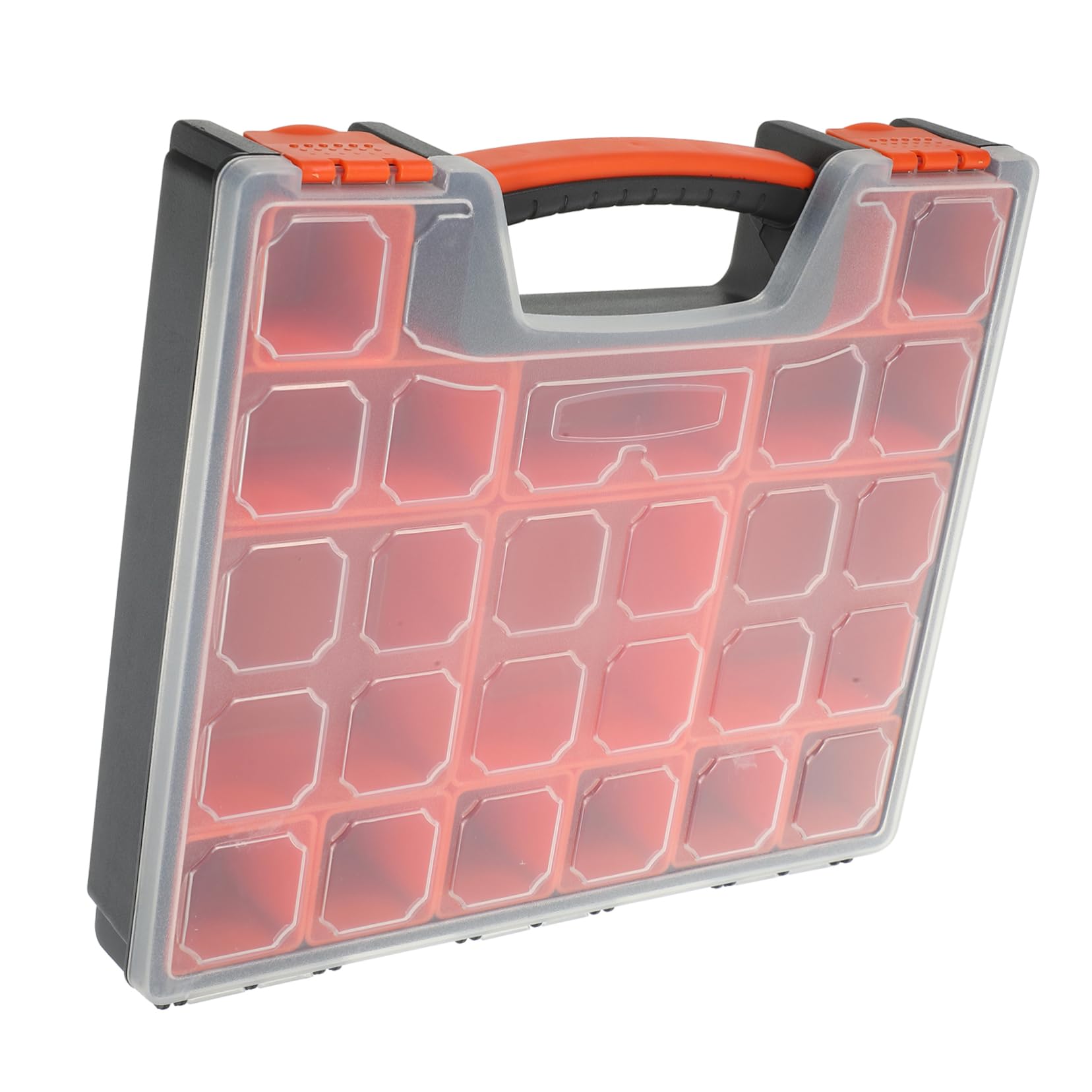 Caisse de rangement transparente pour trier les vis de votre atelier créatif