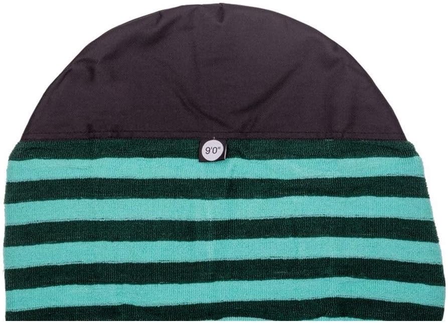 yaohuishanghang 9'0" 260 cm Surfboard Sock 9 Ft. Surfing Longboard Soft Cover Bag Protective Stretch Terry Knit Fabric (Color : 5)