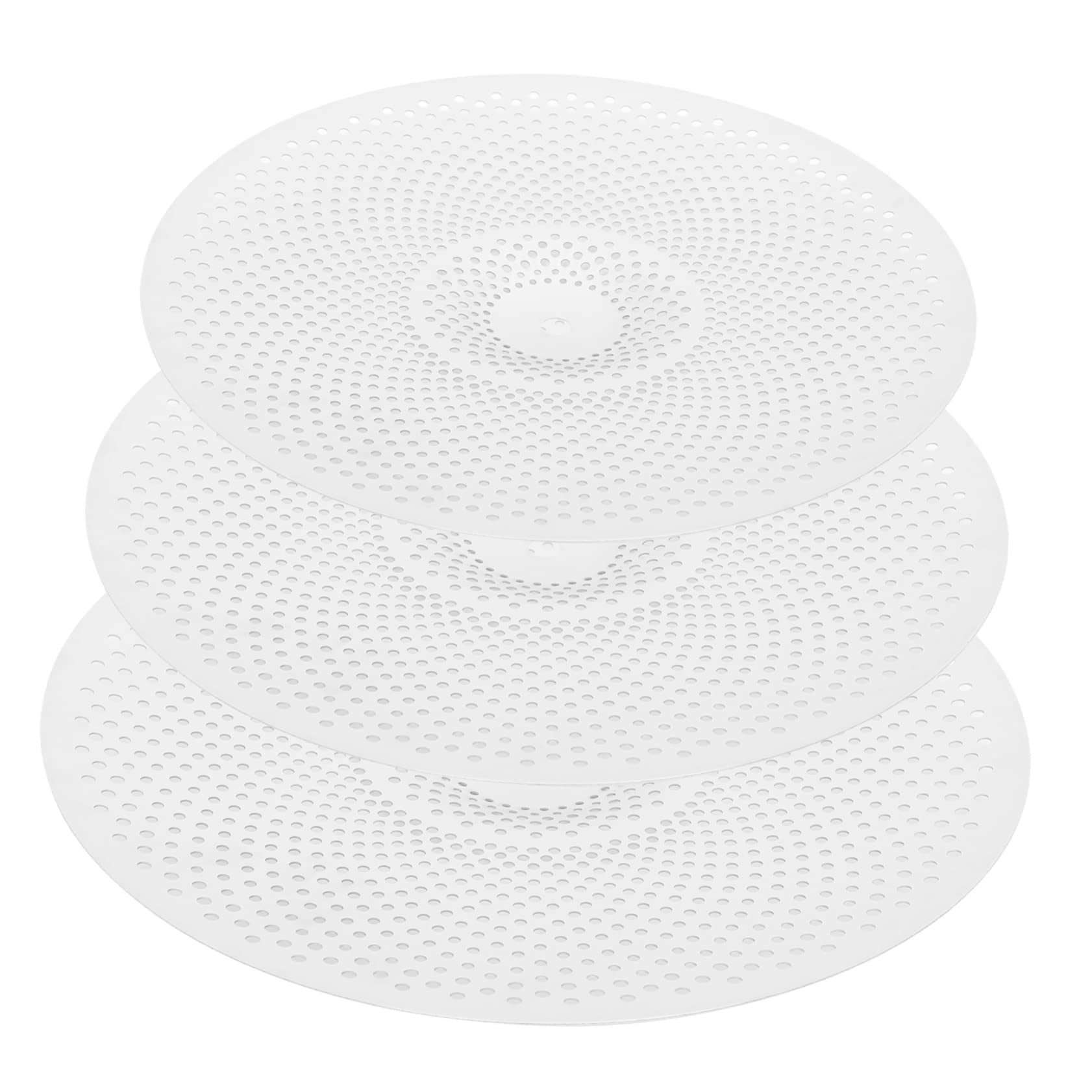 ERINGOGO 3pcs Pack Lightweight Noise Reduction Cymbal Alloy Drum Jazz Cymbals for Drum Kit Durable Low Volume Design for Practice Compact Replacement