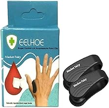 Market Fairy Pack Of 4 Sugar Control LI4 Acupressure Point Clip | Headache, Migraine &Tension Relief | Light Weight