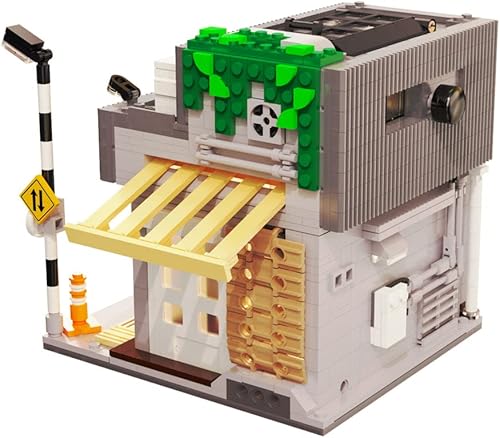 Miniatura 4 de General Jim's City Set - Juego de bloques de construcción modulares de cafetería japonesa - Edificio MOC de Japón - Compatible con juegos de Lego