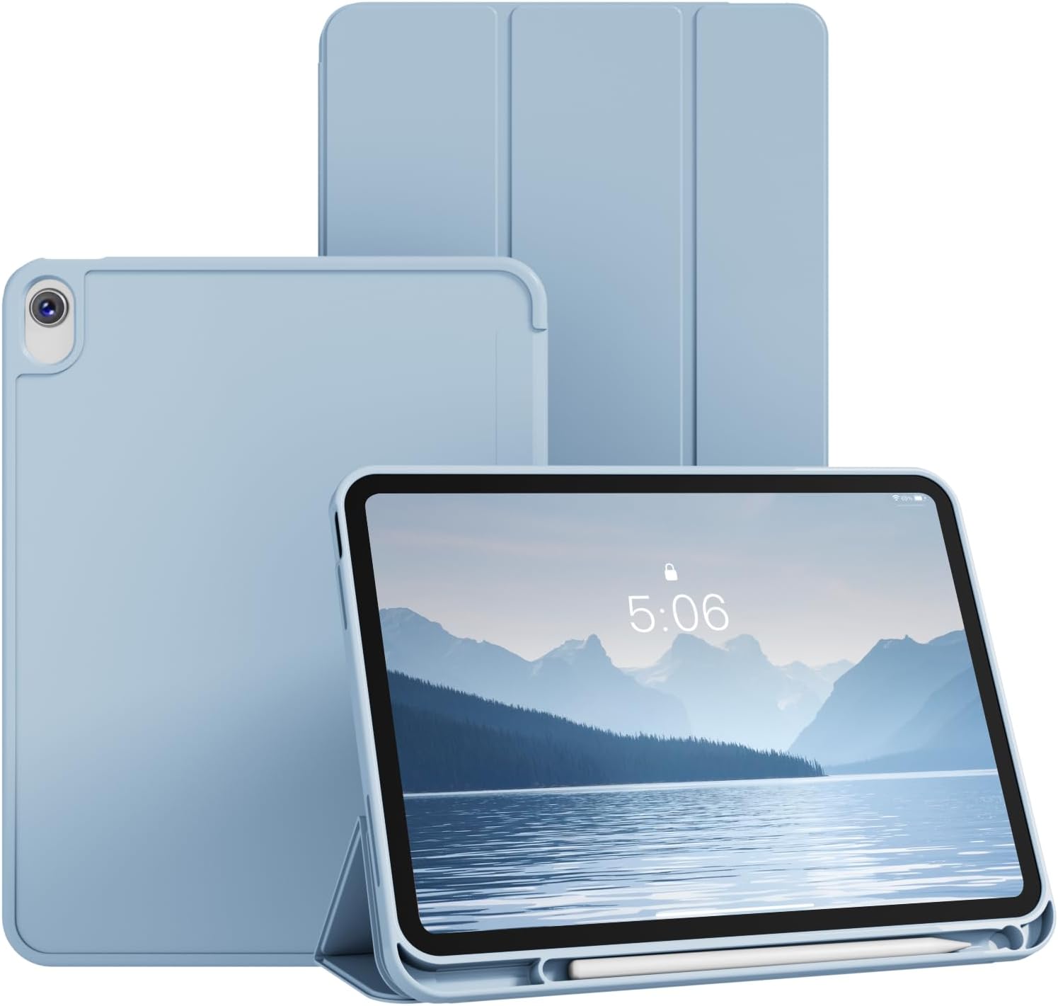 iPad maska svijetloplave boje