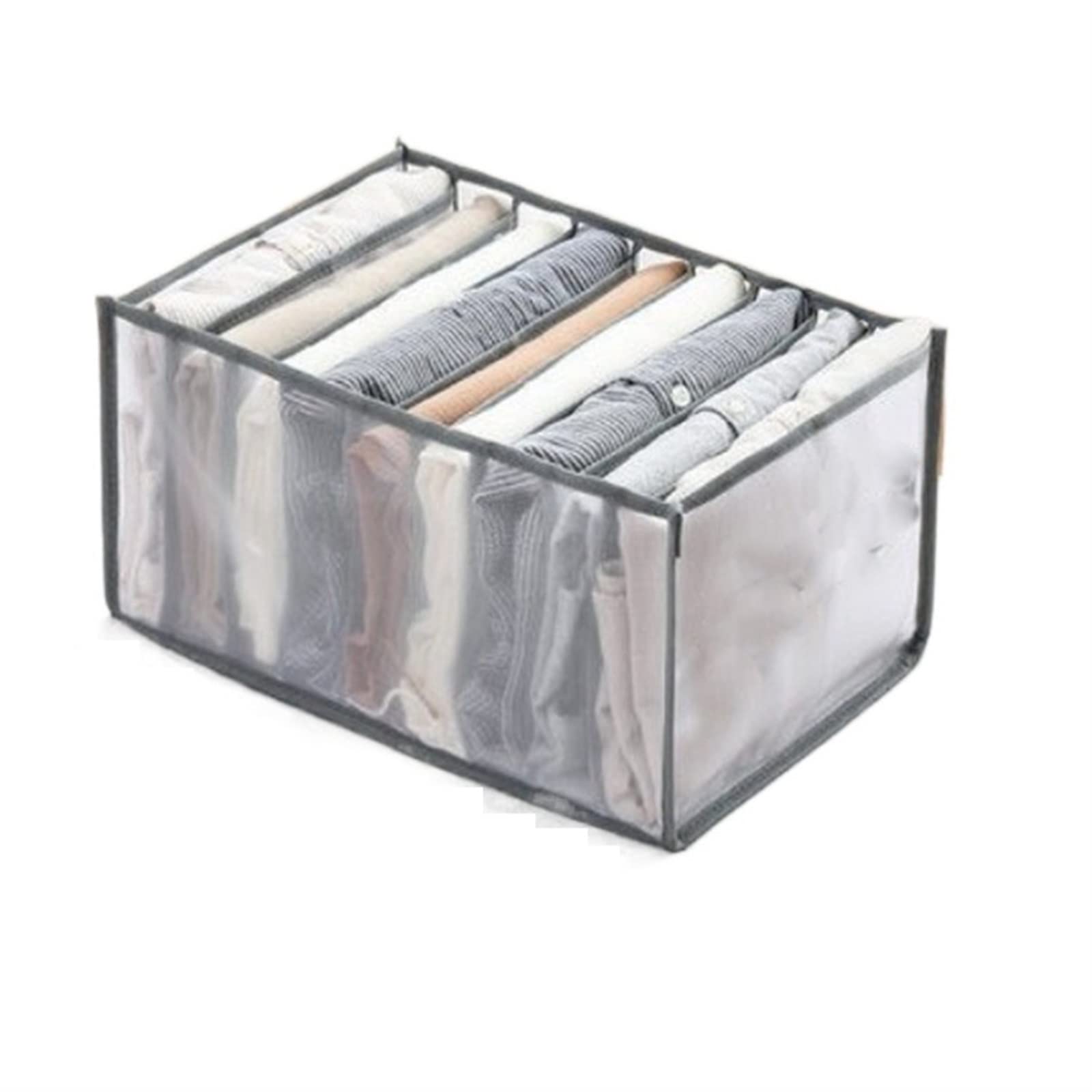 ZENCIX Storage Box Jeans T-shirts Storage Box Pants Clothes Storage Artifact Closet Drawer Shirts Jeans Pants Organizer (Size : Hortel�)