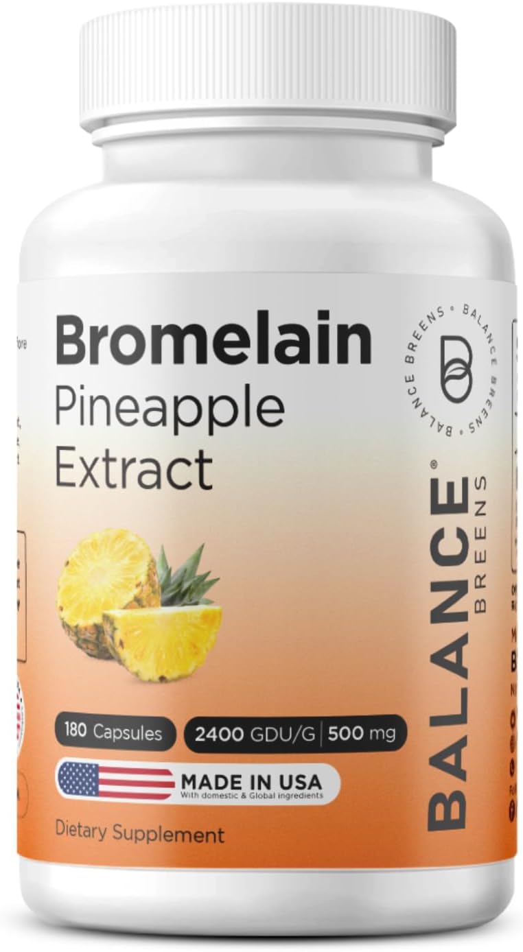 Bromelain 500mg - Promote Digestive Health, Natural Immune