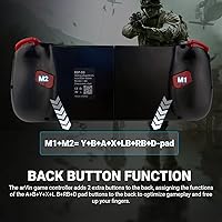 Vista 3 de arVin Mando móvil para juegos para iPhone iOS Android PC, Joystick inalámbrico para iPhone 14131211, iPad, MacBook, Samsung Galaxy S22S21S20, TCL