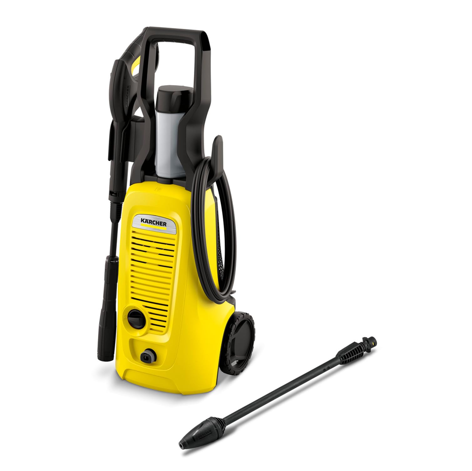 Kärcher Hidrolimpiadora K 4 Universal Edition, presión: 130 Bar, caudal: 420 l/h, Rendimiento: 30 m²/h, Filtro de Agua, Peso: 6,6 kg, Pistola y Manguera de Alta presión, Lanza, Boquilla Turbo