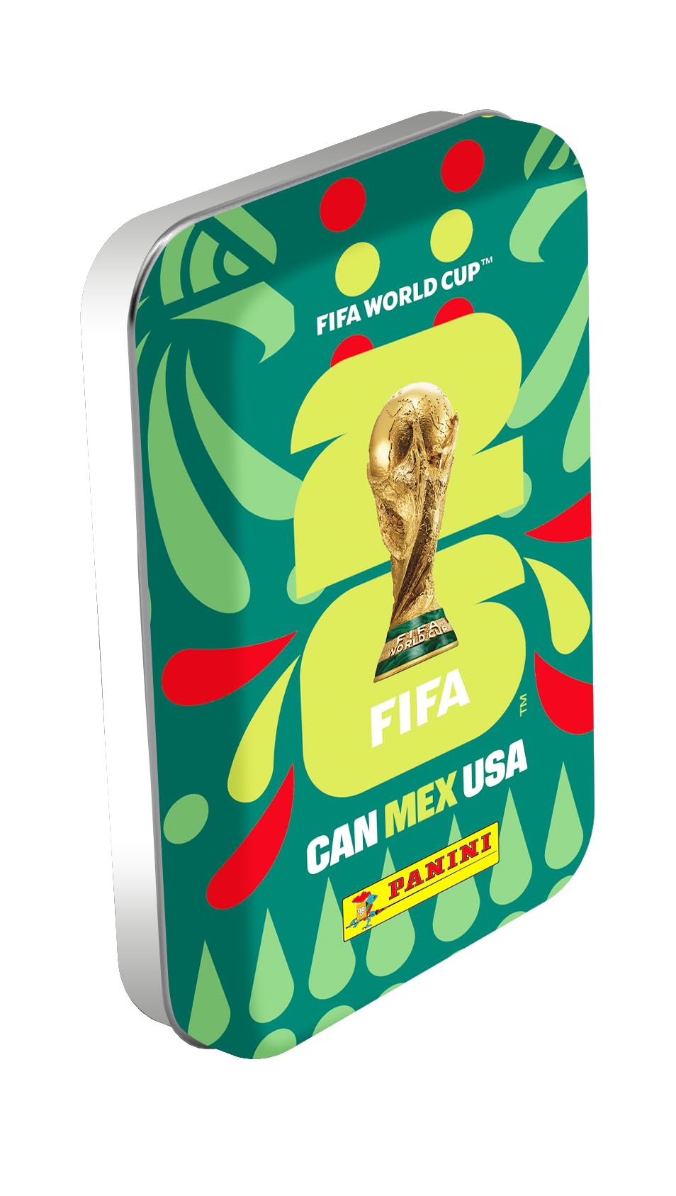 Panini Coupe du Monde DE LA FIFA 2026 Stickers - Boîte métal Pocket 8 Pochettes