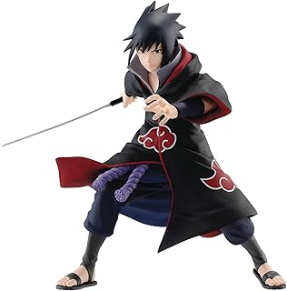 Bandai Banpresto - Vibration Stars Anime: Naruto Shippuden - Sasuke Uchiha (Akatsuki Form)
