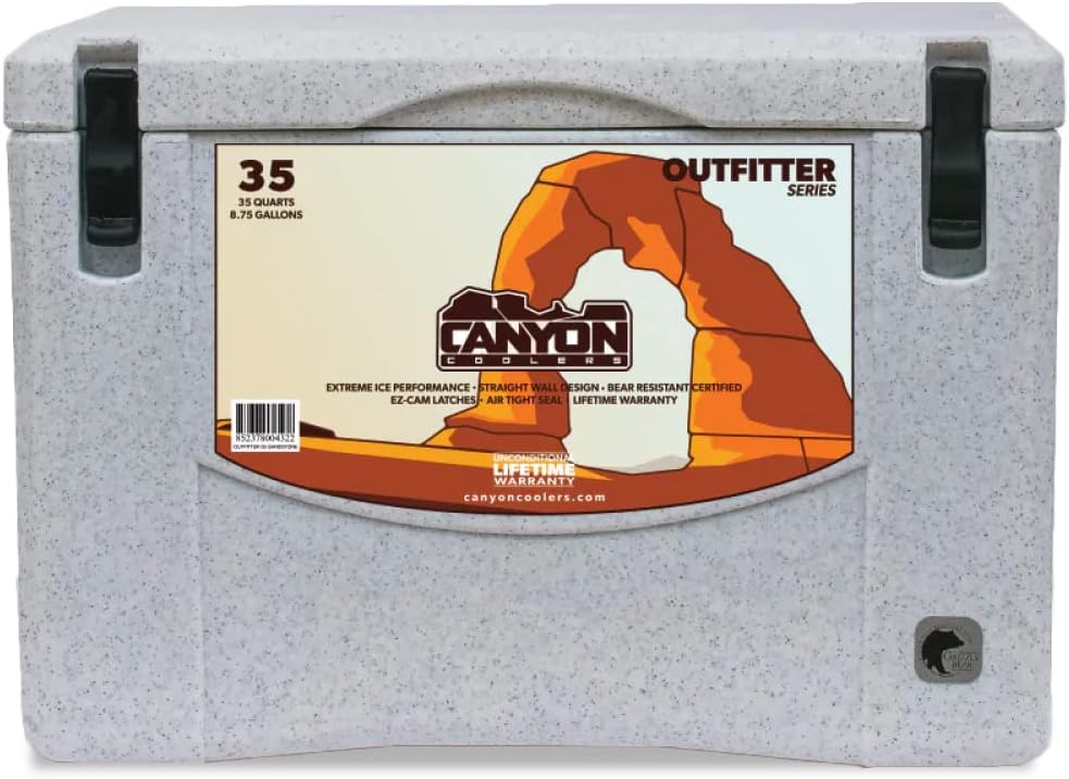 CANYON COOLERSOutfitter 35 Rotomolded Cooler White Marble