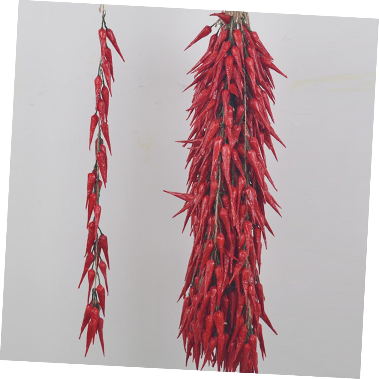 PRETYZOOM 15 Pz Spiedini di verdure simulati arredamento da appendere alla fattoria peperoni rossi artificiali Decorazione fotografia decorazioni di peperoncino Verdure realistiche Schiuma