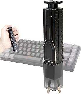 キーキャップリムーバー | 4つ爪グリップ付き2-in-1固定ツール,キーキャップ 除去 ツール - 大人向けワークショップと家庭用の壊れたコンピューター及び電子機器ケアプロジェクト用ツール