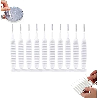 10-Pack 2025 Upgrade Gap Hole Anti-Clogging Cleaning Brush for Shower Heads and Bathroom Fixtures