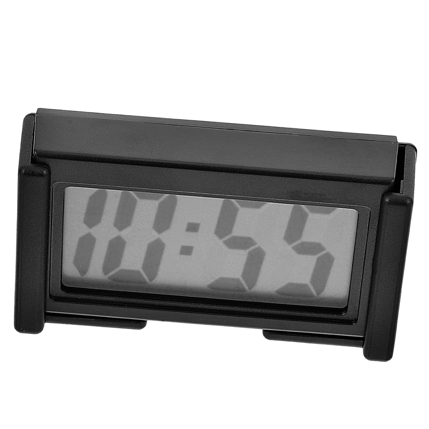 Cabilock Compact Mini Digital Clock for Car Dashboard Small Plastic Vehicle Clock for Auto Dash Portable Tiny Digital Display Suitable for Home and Office Use