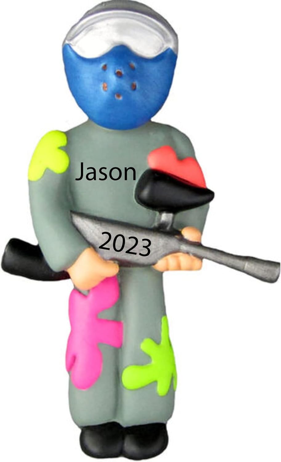 Paintball Ornament Personalized Paintball Gifts Christmas 2023 Paint Ball Gifts for