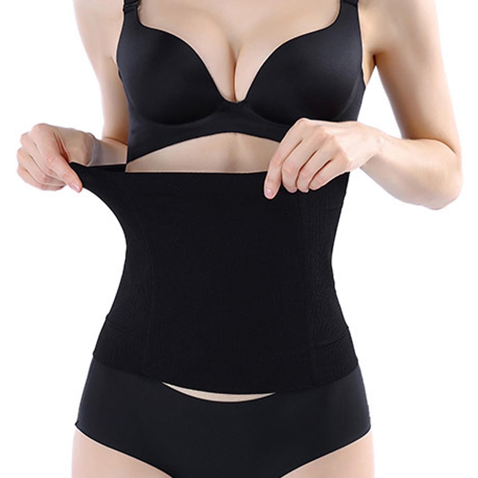 homfanseec Waist Trainer for Women under Clothes Corset Liner Under Corset Liner Tummy Control Waist Cincher Shapewear